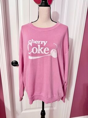 Cherry Coke Sweatshirt Size XL
